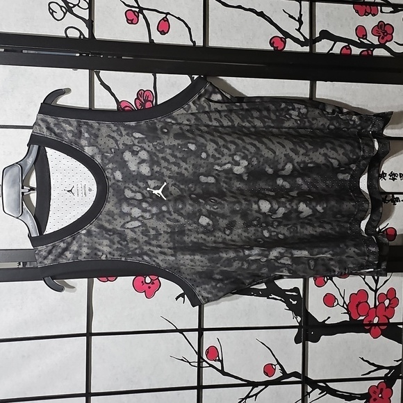 Jordan Mesh Basketball Jersey Black & Gray #23 Size XXL NWT - Picture 2 of 11